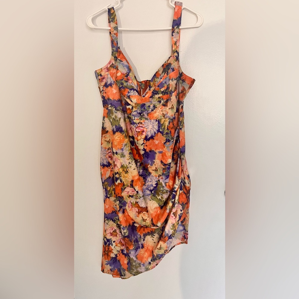 Cider colorful party dress size XL